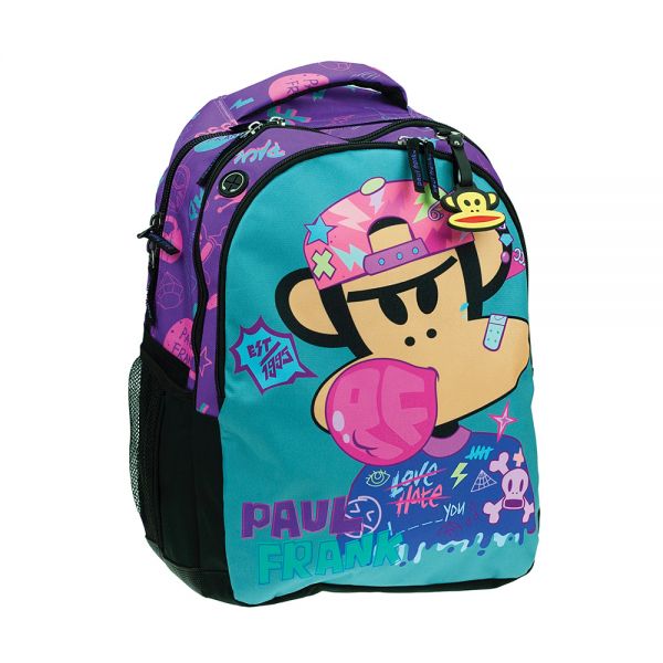 BACK ME UP ΣΑΚΙΔΙΟ ΟΒΑΛ PAUL FRANK BUBBLE