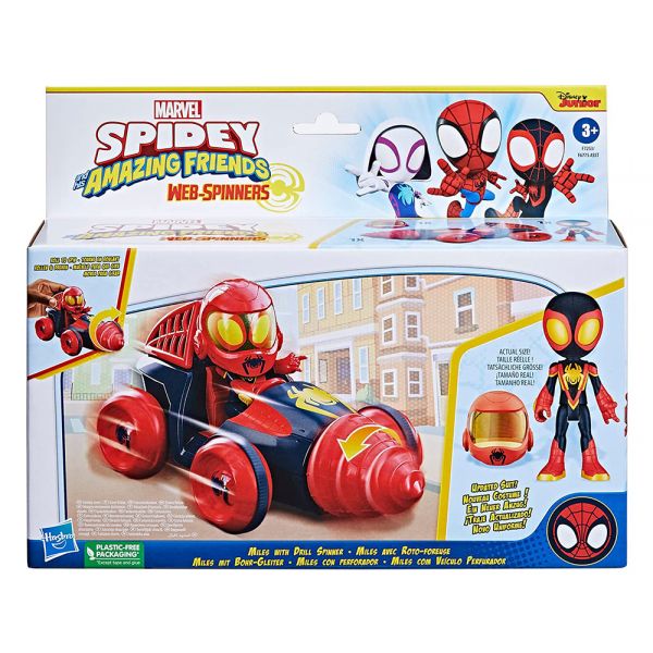 SPIDEY AND HIS AMAZING FRIENDS MILES DRILL SPINNER