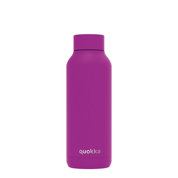 QUOKKA THERMAL STAINLESS STEEL BOTTLE SOLID 510ml PURPLE