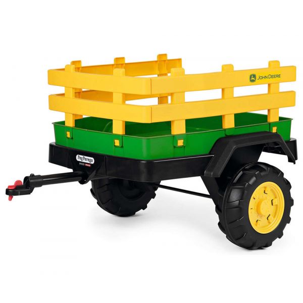 PEG-PEREGO TRAILER FOR TRACTOR JOHN DEERE DUAL FORCE