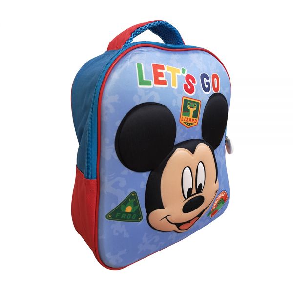 TODDLER BACKPACK 26X32X10 cm 3D MICKEY