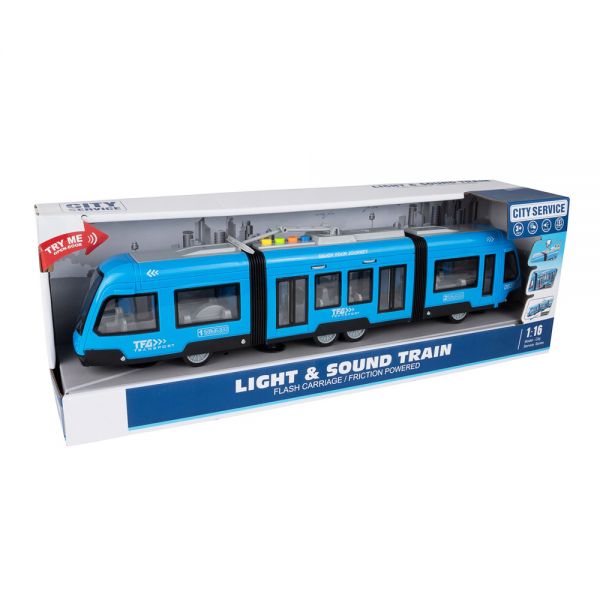 TRAM WITH LIGHTS AND SOUNDS