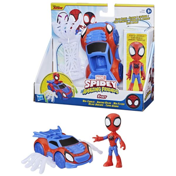 SPIDEY AND HIS AMAZING FRIENDS SPIDEY WEB CRAWLER AND ACCESSORY