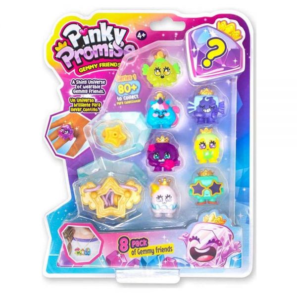 PINKY PROMISE SET 8 FIGURES - 6 DESIGNS