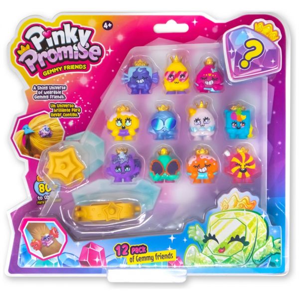 PINKY PROMISE SET 12 FIGURES - 6 DESIGNS