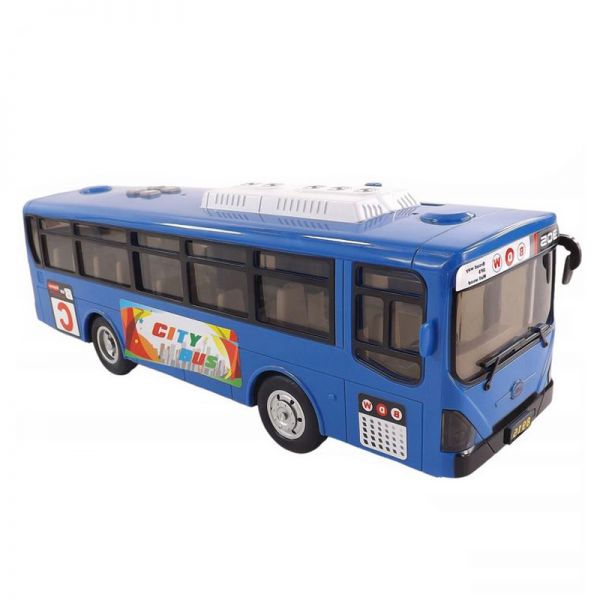 BUS WITH LIGHTS AND SOUNDS BLUE