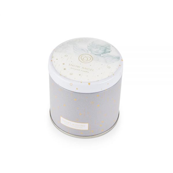 HEART & HOME SNOW ANGEL TIN CANDLE