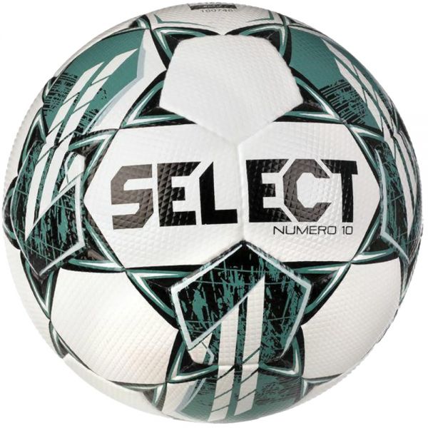 SOCCER BALL SELECT NUMERO 10 V23 WHITE-GREEN FIFA BASIC SIZE 5