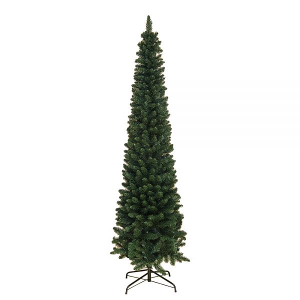 CHRISTMAS TREE UTAH SLIM PVC GREEN 240 cm