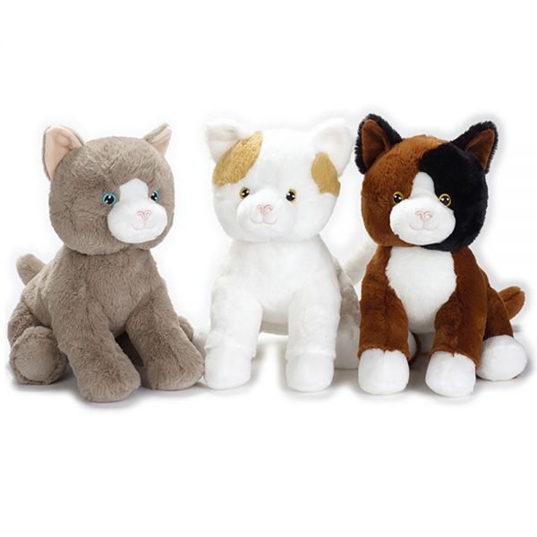 PLAY ECO PLAY GREEN LARGE KITTENS 29 cm - 3 COLOURS
