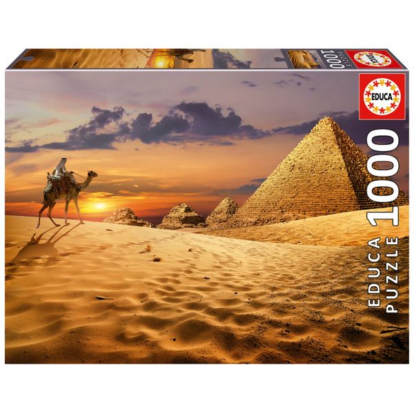 EDUCA ΠΑΖΛ 1000 τεμ. CAMEL IN THE DESERT