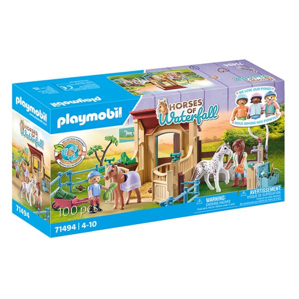 PLAYMOBIL HORSES OF WATERFALL RIDING STABLE