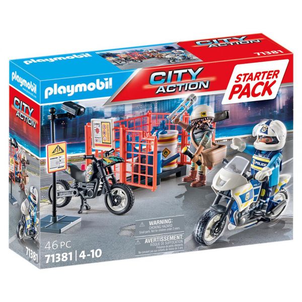PLAYMOBIL CITY ACTION STARTER PACK ΑΣΤΥΝΟΜΙΑ