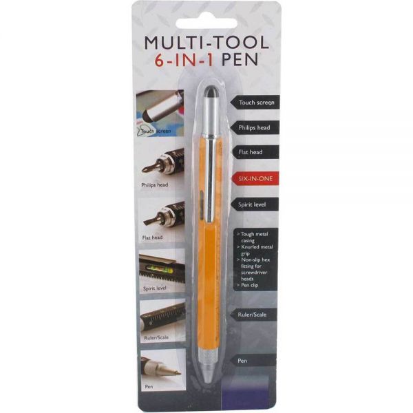 THE SOURCE 6 IN 1 MULTI TOOL PEN