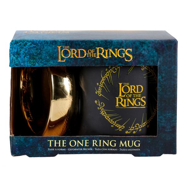 PALADONE LORD OF THE RINGS SHAPED MUG 500ml THE ONE RING (PP11517LR)