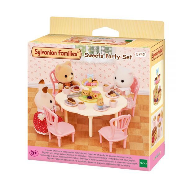 THE SYLVANIAN FAMILIES SWEETS PARTY SET