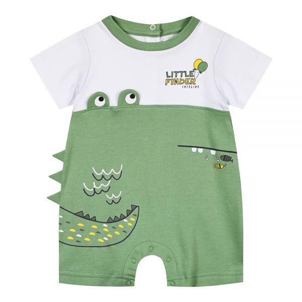 ENERGIERS INFANT\'S ROMPER GRASS GREEN