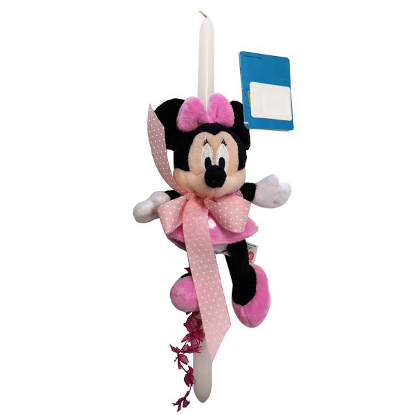 EASTER CANDLE PLUSH MINNIE 20 cm 