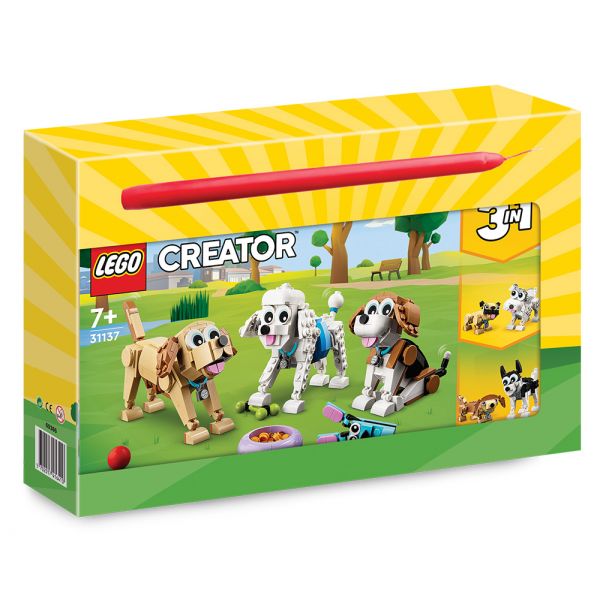 TOY CANDLE LEGO® CREATOR ADORABLE DOGS