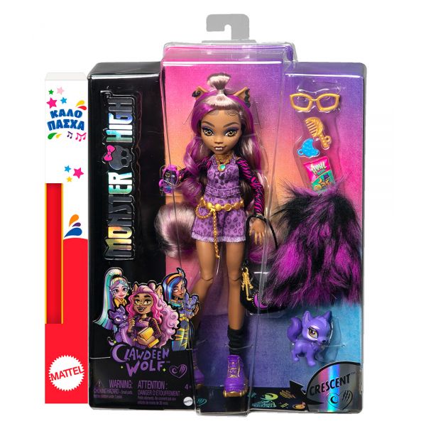 TOY CANDLE MONSTER HIGH DOLL CLAWDEEN