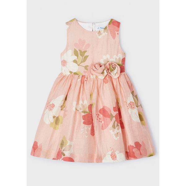 MAYORAL DRESS WITH PRINTS PINK