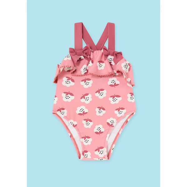 MAYORAL SWIMSUIT WITH PRINTS PINK 