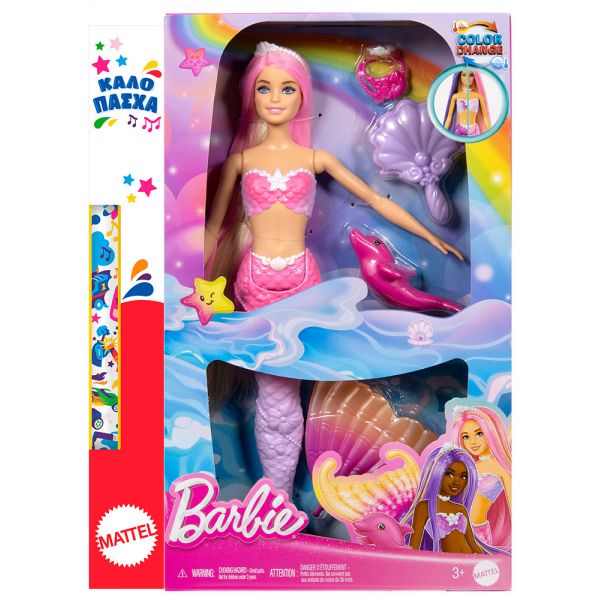 TOY CANDLE BARBIE MERMAID MAGICAL TRANSFORMATION