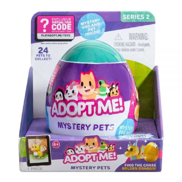 ADOPT ME EGG WITH FIGURE SURPRISE ANIMAL 5 cM W2