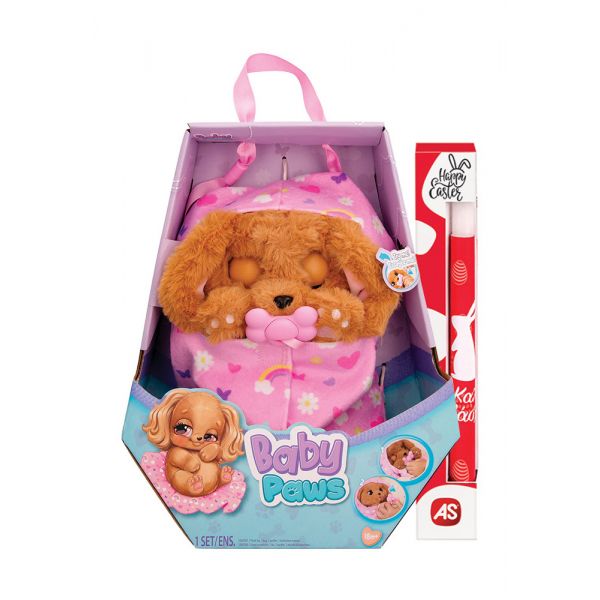 TOY CANDLE BABY PAWS PLUSH INTERACTIVE PUPPY COCKER SPANIEL