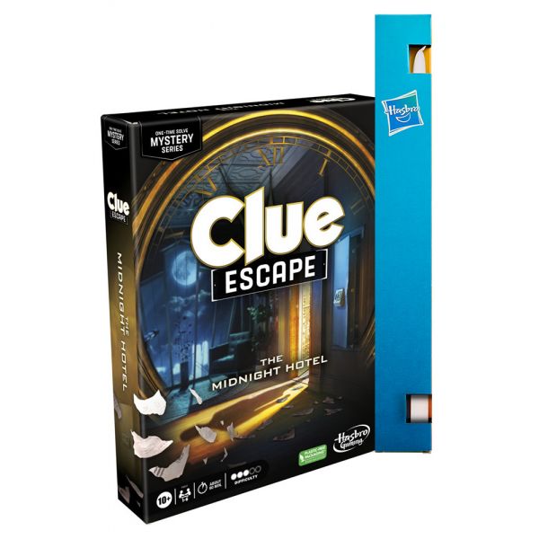 TOY CANLDE BOARD GAME CLUEDO ESCAPE THE MIDNIGHT HOTEL