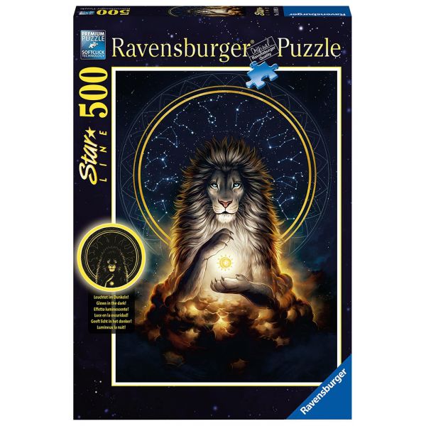 RAVENSBURGER PUZZLE 500 pcs STARLINE LION