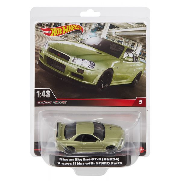 HOT WHEELS COLLECTIBLE CARS 1:43 - NISSAN SKYLINE GT-R