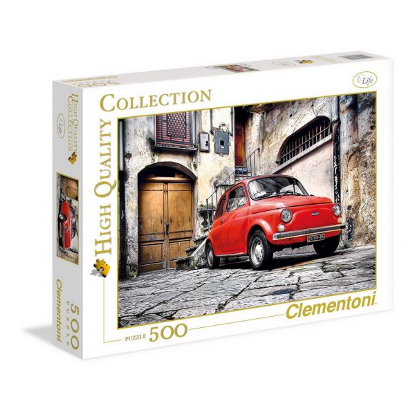 CLEMENTONI ΠΑΖΛ HIGH QUALITY COLLECTION FIAT 500 500 ΤΜΧ