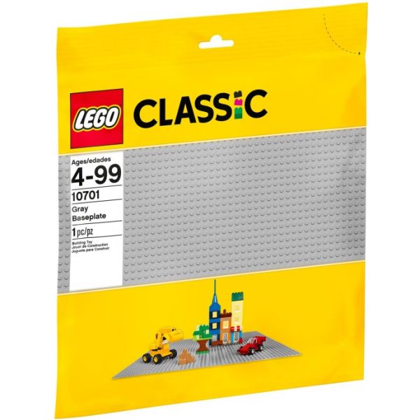 LEGO CLASSIC GRAY BASEPLATE