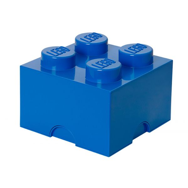 ΠΑΙΔΙΚΟ ΚΟΥΤΙ ΑΠΟΘΗΚΕΥΣΗΣ LEGO STORAGE BRICK 4 BLUE