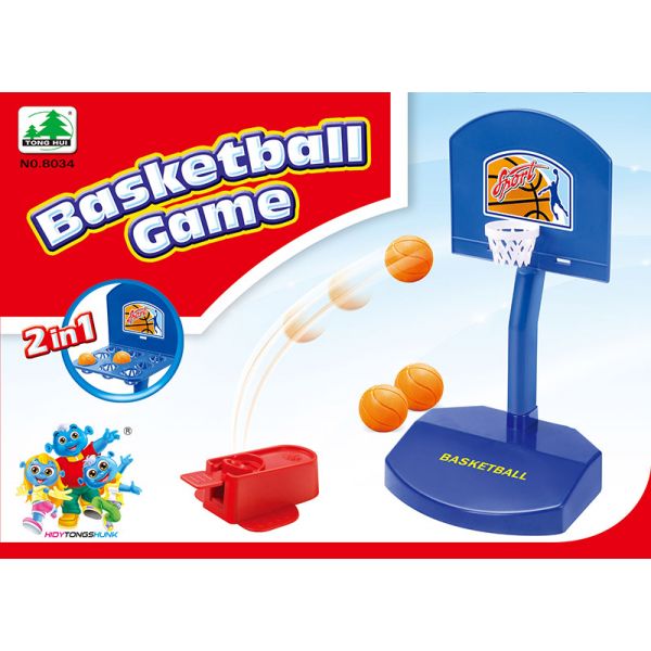 TABLE GAME BASKETBALL 2 IN 1