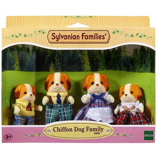THE SYLVANIAN FAMILIES-CHIFFON DOG FAMILY