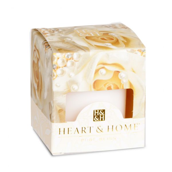 SMALL CANDLE FRAGRANCE PEARL BOUQUET