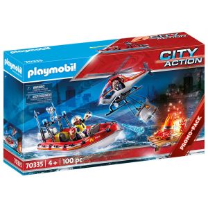 PLAYMOBIL CITY ACTION FIRE RESCUE MISSION