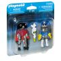 PLAYMOBIL SPACE POLICE OFFICER AND THIEF DUO PACK FIGURES 