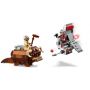 LEGO STAR WARS TM T-16 SKYHOPPER vs BANTHA MICROFIGHTERS