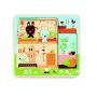 DJECO KIDS PUZZLE DISCOVERY 3 LEVELS - RABBIT\'S HOUSE
