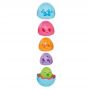 TOMY TOOMIES BABY TODDLER TOY HIDE & SQUEAK NESTING EGGS FOR 6-36 MONTHS