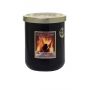 HEART & HOME LARGE CANDLE 340g WELCOMING FIRE