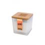 HEART & HOME BAMBOO CANDLE 90g SPICY APPLE AND CINAMMON