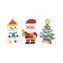 JANOD MAGNETIC PUZZLE SANTA CLAUS AND HIS FRIENDS