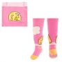 SOXO INFANT TIGHTS PINK WITH PICTURE