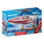 PLAYMOBIL SPORTS AND ACTION SPEED BOAT WITH MOTOR