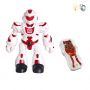 REMOTE CONTROL INFRARED ROBOT WITH LIGHT AND SOUNDS - RED
