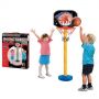 MULTICOLOR BASKETBALL GAME WITH BALL